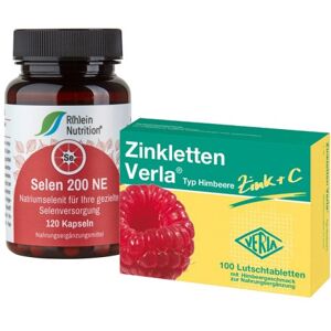 ZINKLETTEN VERLA HIMBEERE + SELEN 200 NE 100+120 St