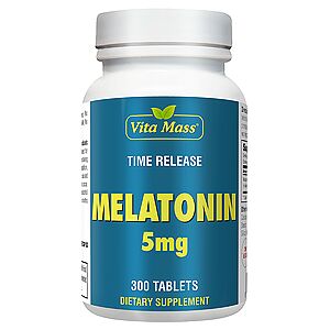 vitanatural melatonin 5 mg tr stufenweise wirksam - 300 tableten