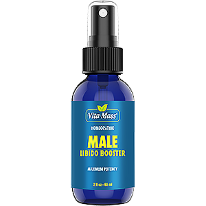 vitanatural male libido booster - sexuelle energie mundspray 60ml