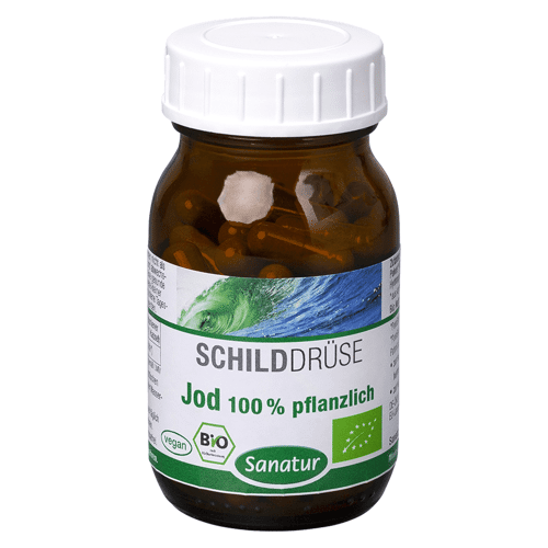 Sanatur Bio Jod 100 % pflanzlich Kapseln