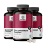HealthyWorld® 3x Glucomannan Komplex 3000 mg, zusammen 540 Kapseln