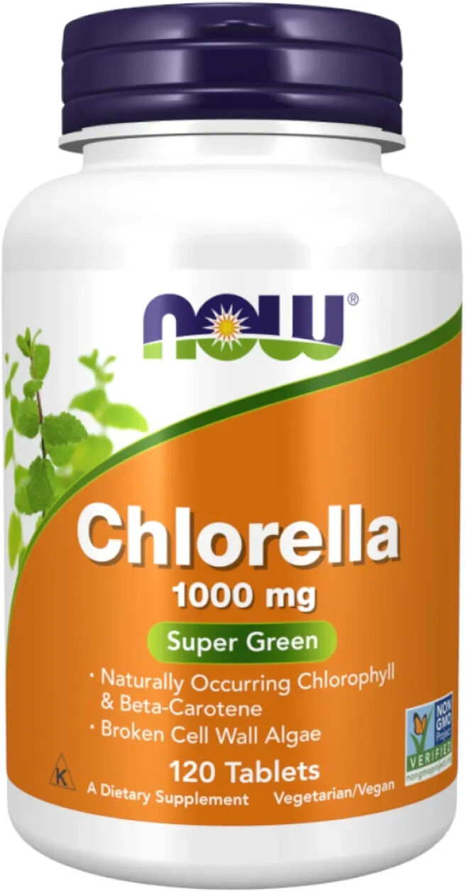 Now Foods Chlorella 1000 mg - 120 tabs