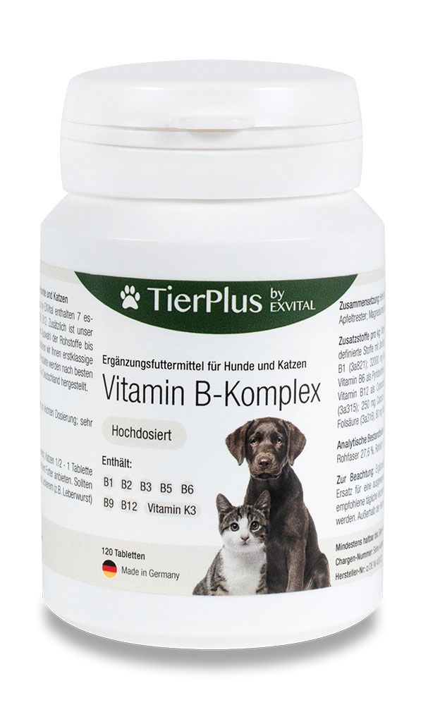Vitamin B Komplex für Hunde & Katzen 4260656130223