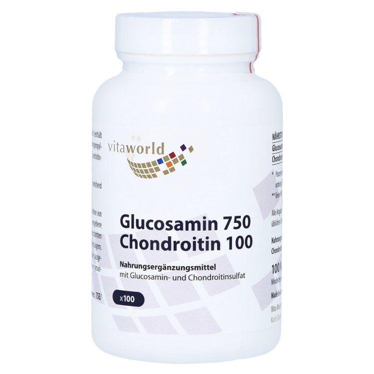 Vita World Glucosamin 750 mg + Chondroitin 100 mg Kapseln