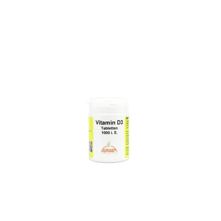 ALLPHARM Vitamin D3 1000 i. E. Allpharm Premium Tabletten