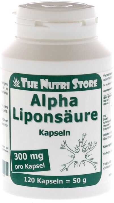 The Nutri Store The Nutri Store Alpha Liponsäure 300 mg Kapseln