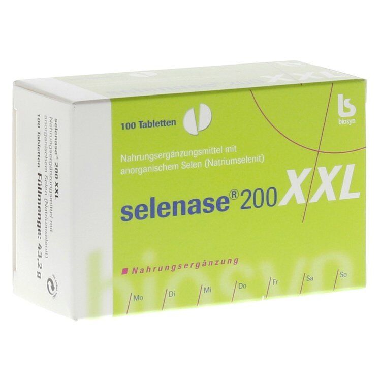 biosyn Arzneimittel Selenase 200 XXL Tabletten