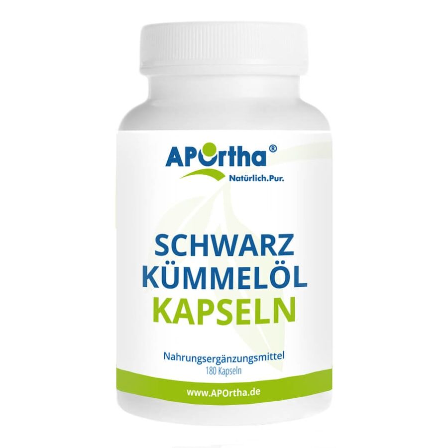 APOrtha APOrtha® Schwarzkümmelöl 500 mg - 180 Kapseln