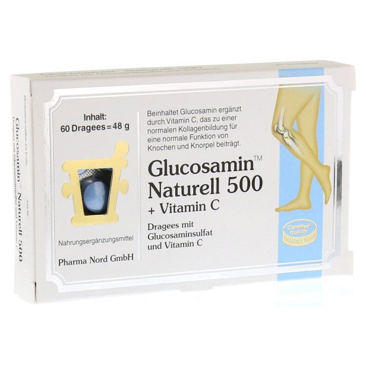 Pharma Nord Glucosamin Naturell 500 mg + Vitamin C Dragees