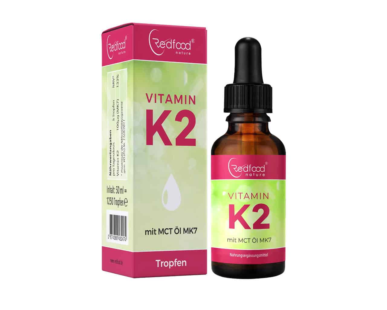 Redfood24 Vitamin K2 Tropfen