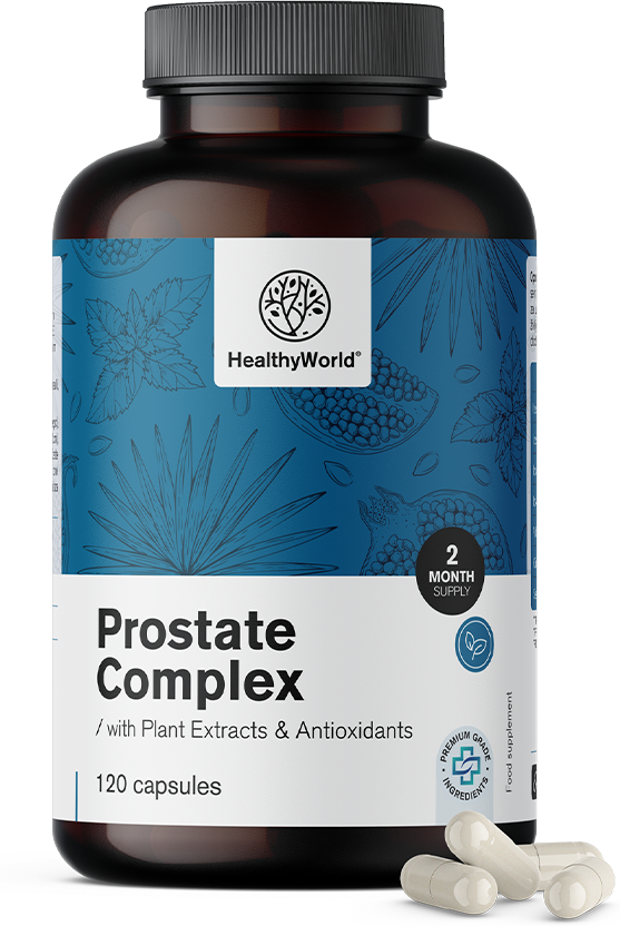 HealthyWorld Prostata-Komplex, 120 Kapseln