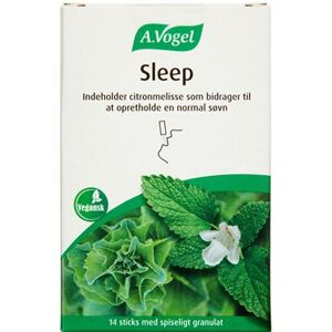 A. vogel sleep pulver sticks Kosttilskud 14 stk