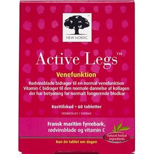 Active Legs Tabletter Kosttilskud 60 stk New Nordic