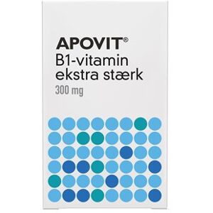 APOVIT B1-vitamin Ekstra Stærk Stærkt vitamin- og mineralpræparat 100 stk - Kosttilskud