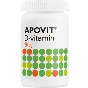 APOVIT D3-vitamin 20 µg Kosttilskud 200 stk - D-Vitamin Børn - Boost immunforsvar