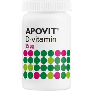 APOVIT D3-vitamin 35 µg Kosttilskud 200 stk - D-Vitamin Børn - Boost immunforsvar