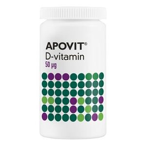 APOVIT D3-vitamin 50 µg Kosttilskud 200 stk - D-Vitamin Børn - Boost immunforsvar