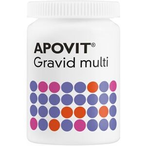 APOVIT Gravid Multi Kosttilskud 100 stk - Multivitaminer - Gravid vitaminer, kosttilskud gravid