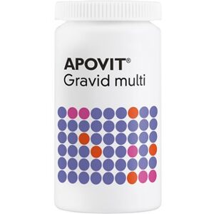 APOVIT Gravid Multi Kosttilskud 200 stk - Multivitaminer - Gravid vitaminer, kosttilskud gravid