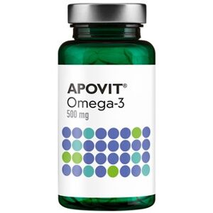 APOVIT Omega-3 Kapsler 500 mg Kosttilskud 120 stk - Fiskeolie