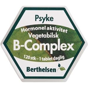 Berthelsen B-Complex Kosttilskud 120 stk - B-Vitaminer