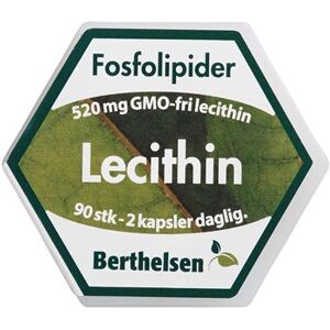 Berthelsen Lecithin Kosttilskud 90 stk