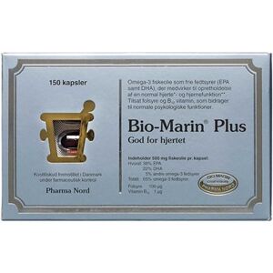 Pharma Nord Bio-Marin Plus Kapsler Kosttilskud 150 stk - Fiskeolie
