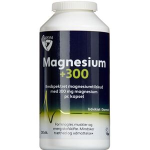 Biosym magnesium plus 300 kaps Kosttilskud 250 stk - Magnesiumtilskud