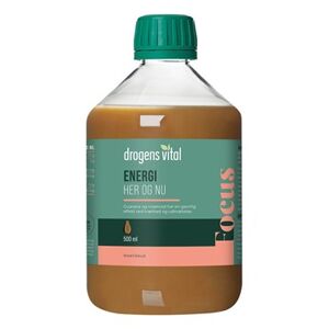 Drogens Vital Energi Her & Nu Kosttilskud 500 ml - Guarana