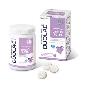 Duolac Daglig + Børn Kosttilskud 30 stk - Vitaminer børn