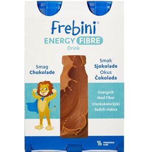 Frebini Energy Fibertilskud Chokolade 4 x 200 ml