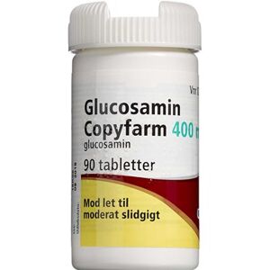 Glucosamin "Copyfarm" 400 mg 90 stk Filmovertrukne tabletter Glucosamin Copyfarm