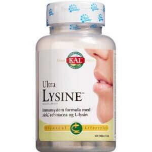 Kal Ultra Lysine Kosttilskud 60 stk - Boost immunforsvar