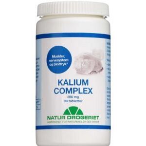 Natur - Drogeriet A/S Kalium complex 250 mg tabl Kosttilskud 90 stk - Kaliumtilskud