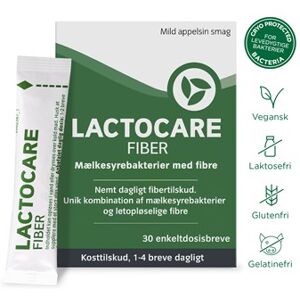 Lactocare Fiber Breve Kosttilskud 30 stk - Fibertilskud