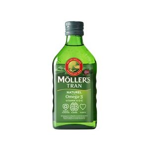 Möller's Møllers Tran Neutral Kosttilskud 250 ml - Fiskeolie