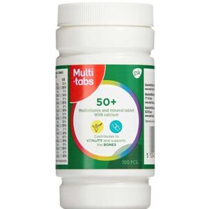 Multi-tabs 50+ Tabletter Kosttilskud 100 stk - Multivitaminer
