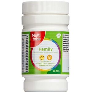 Multi-tabs Familie Tabletter Kosttilskud 90 stk - Multivitaminer