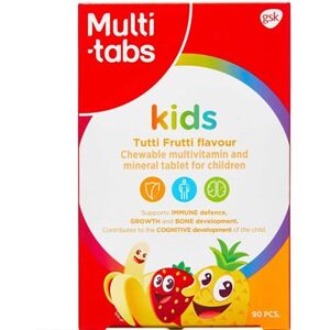 Multi-tabs Kids Tutti Frutti Kosttilskud 90 stk - Vitaminer børn