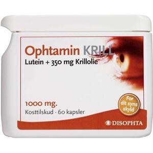 Ophtamin Krill Kaspsler Kosttilskud 60 stk - Krillolie