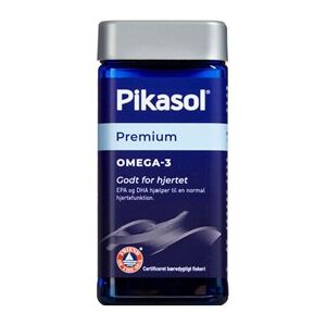 Pikasol Premium Omega-3 Kosttilskud 120 stk - Fiskeolie