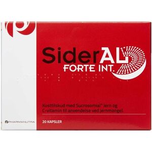 PharmaNutra Sideral forte kapsler Kosttilskud 20 stk - C-Vitamin - Jerntilskud - Vit C