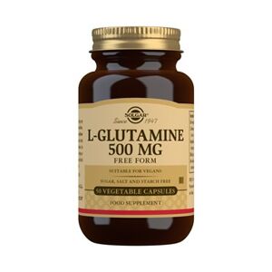 Solgar L-glutamine 500mg (50kaps) Kosttilskud 50 Stk