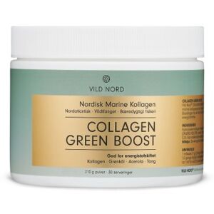 Vild Nord Collagen Green Boost Kosttilskud 210 gr - Kollagen - Kollagenpulver