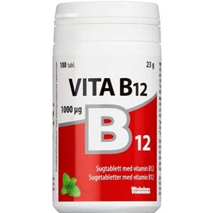 Vitabalans Vita b12 sugetabl Kosttilskud 100 stk - B-Vitaminer