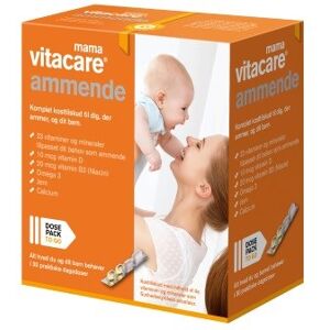 Vitacare Ammende Kosttilskud 120 stk - Multivitaminer - Gravid vitaminer, kosttilskud gravid