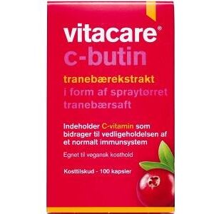 Vitacare C-Butin Kosttilskud 100 stk - C-Vitamin - Vit C