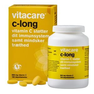 Vitacare C-long Depottabletter Kosttilskud 150 stk - C-Vitamin - Vit C