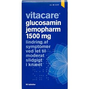 VitaCare "Glucosamin JemoPharm 1500 mg 90 stk Filmovertrukne tabletter