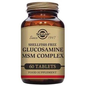 Glucosamin MSM Complex Solgar (60 uds)